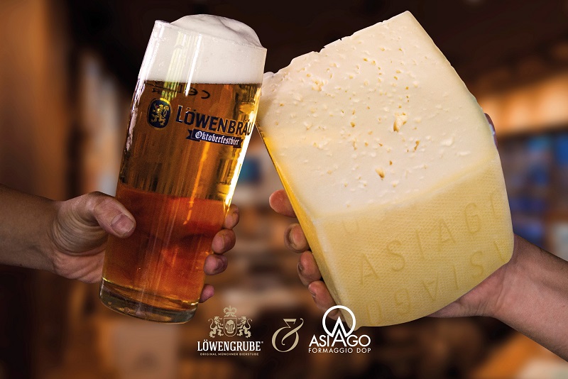 Asiago Dop e Löwengrube, accordo per un menu ricco di sapore